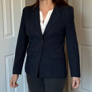 Laura Women Navy Blue Blazer - Size 6